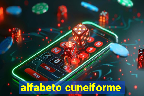 alfabeto cuneiforme